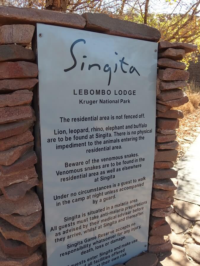 Singita Lebombo Lodge