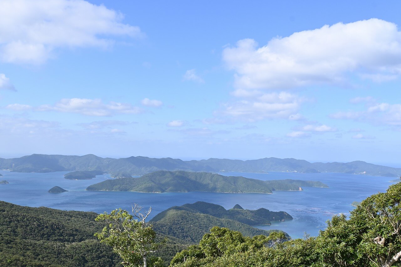 奄美大島　高知山展望台