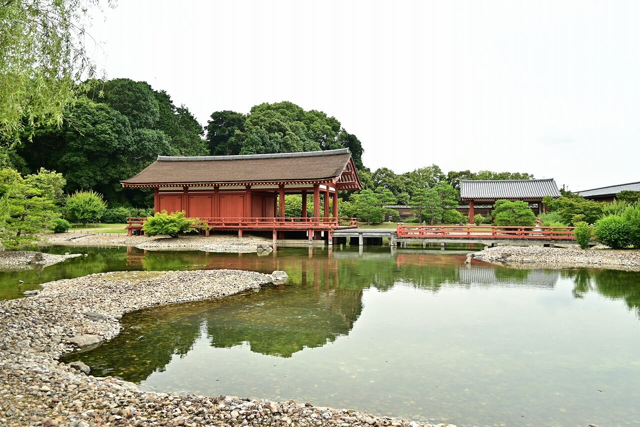 奈良　平城宮跡　東院庭園